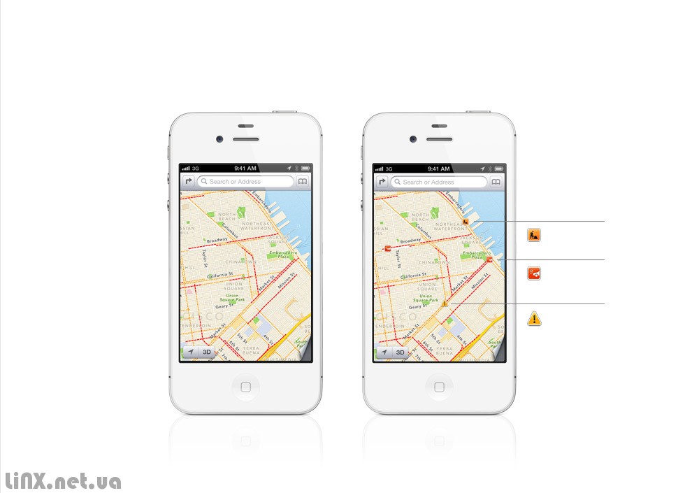 Apple Maps в деле