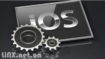 iOS шестиренка
