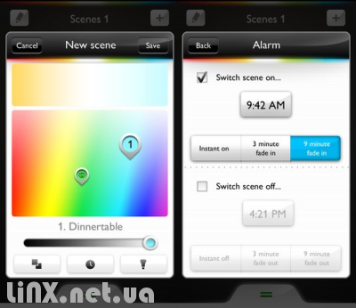 philips hue изменение оттенков
