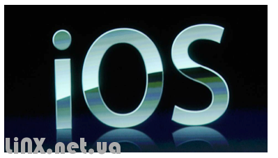 iOS черный фон